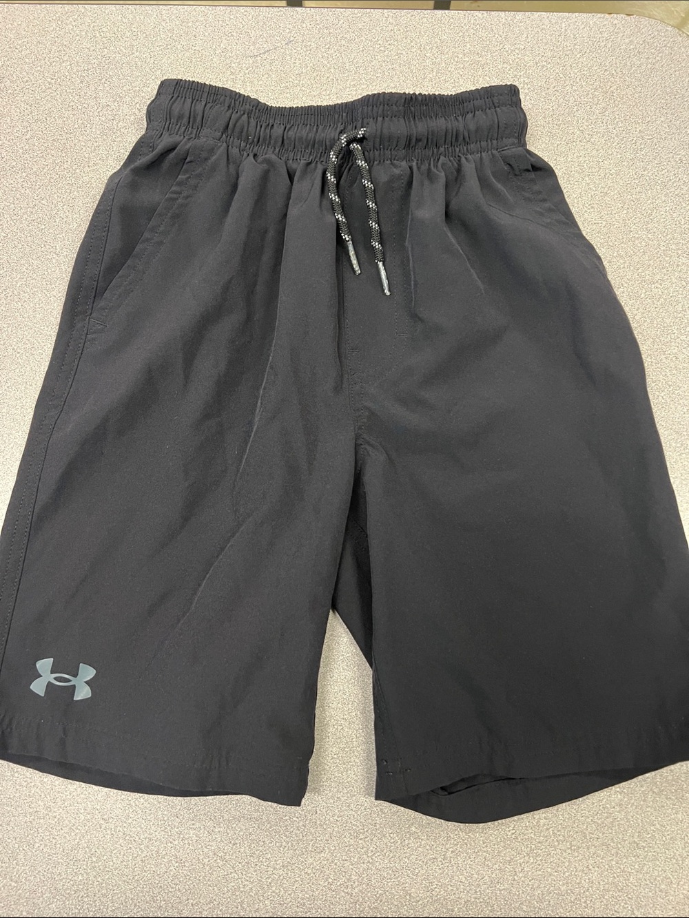 Under Armour Black Men's Athletic Shorts with Drawstring